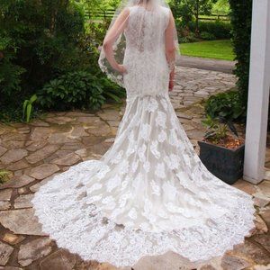 Beautiful Designer Allure Bridal Gown # 9068